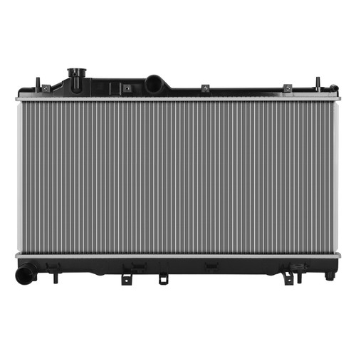 Silver aluminum radiator - silver,